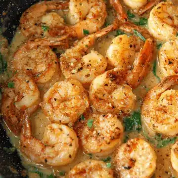 Creamy Garlic Shrimp