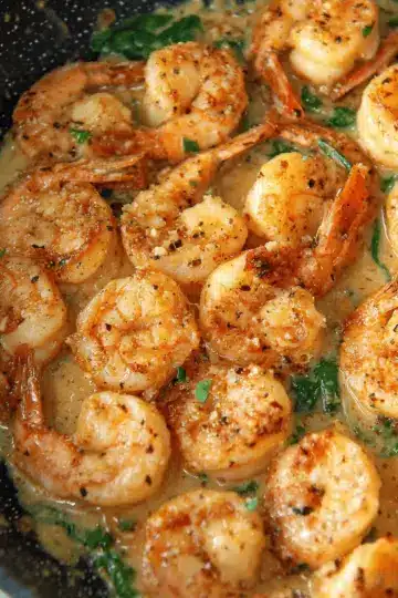Creamy Garlic Shrimp