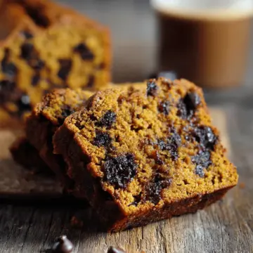 Chocolate Chip Espresso Pumpkin Bread Recipe
