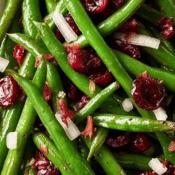 Cranberry Green Beans
