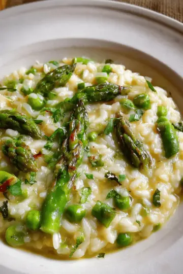 Asparagus Risotto