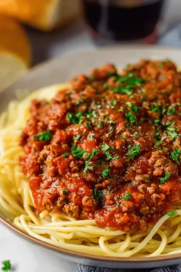 Spaghetti Meat Sauce Recipe