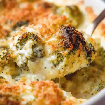 Creamy Broccoli Casserole (Gratin)