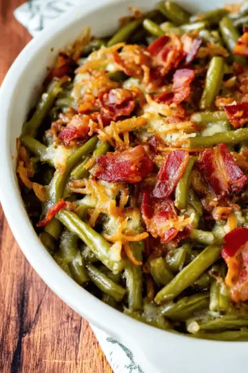 Green Bean and Bacon Casserole