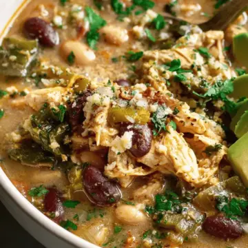 Roasted Poblano Chicken Chili
