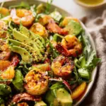 Citrus Grilled Shrimp and Avocado Salad