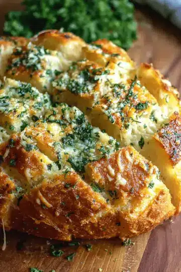 Stuffed Garlic Bread Recipe [Easy and Cheesy!]