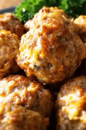 Bisquick Sausage Balls