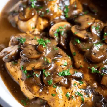 Crock Pot Chicken Marsala