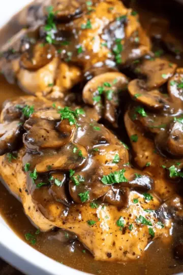 Crock Pot Chicken Marsala
