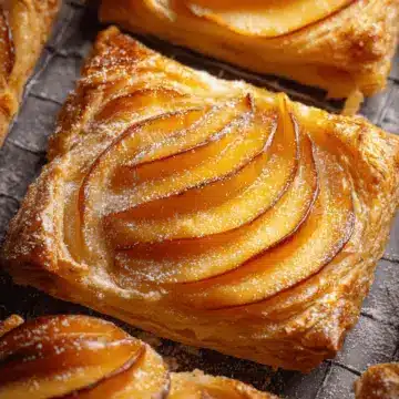 Peach Puff Pastry