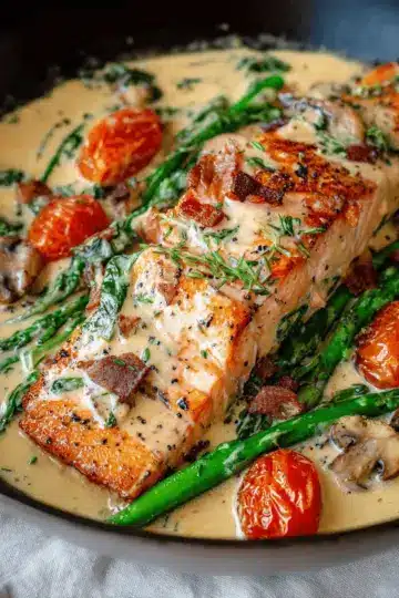 Creamy Tuscan Salmon
