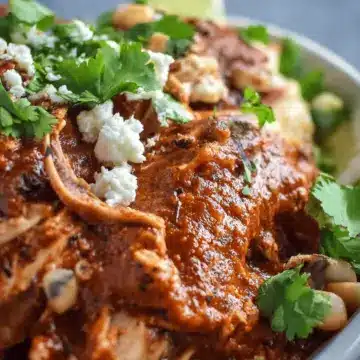 Crockpot Mexican Chicken Mole