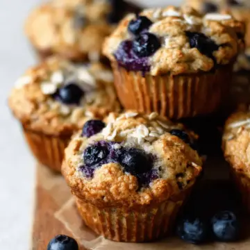 Blueberry Oatmeal Muffins