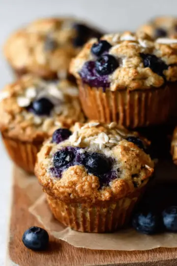 Blueberry Oatmeal Muffins