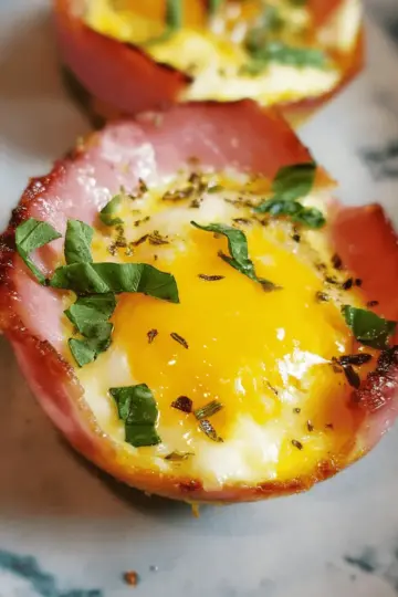 Ham and Egg Cups