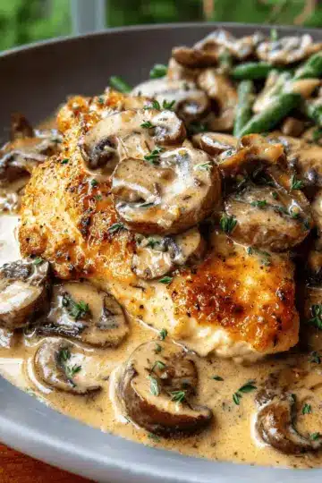 Creamy Mushroom Chicken