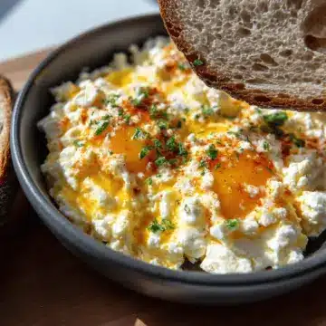 Baked Feta Eggs