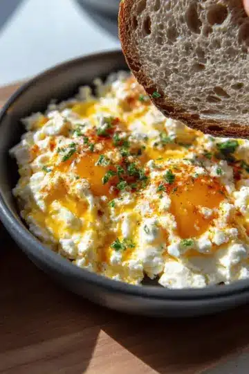 Baked Feta Eggs