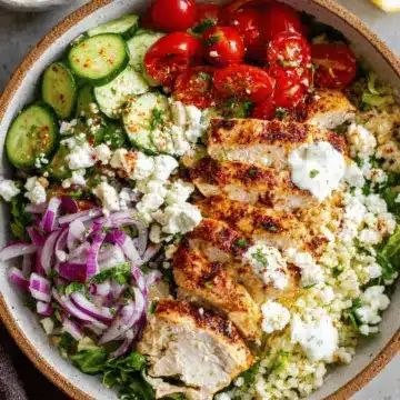 Greek Chicken Bowls