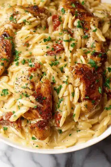 Cajun Chicken Orzo