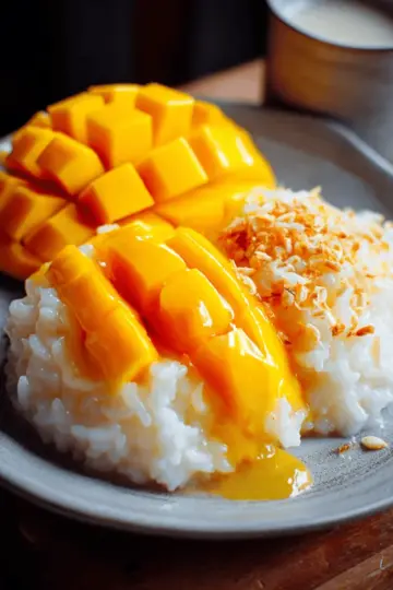 Mango sticky rice