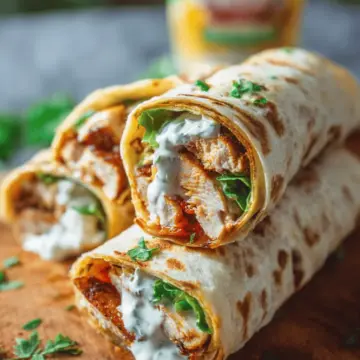 Chicken Ranch Wraps