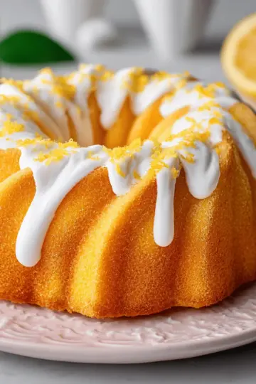 Lemon Bundt Cake