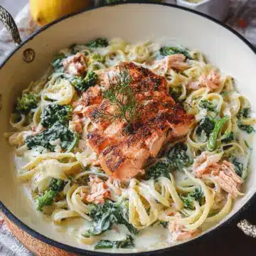 Salmon Alfredo