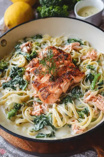 Salmon Alfredo