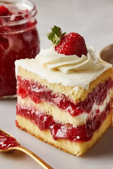 Strawberry Cake Filling