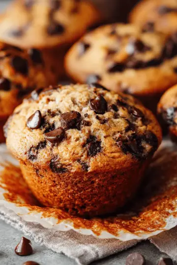 Banana Chocolate Chip Muffins