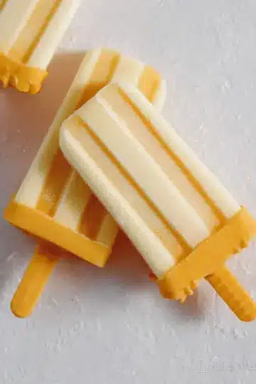 Coconut Mango Popsicles