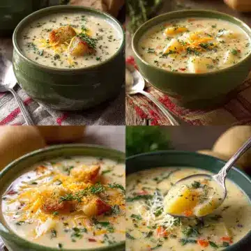 Cheddar Garlic Herb Potato Soup How to Master in 5 Steps