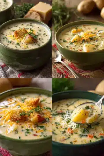 Cheddar Garlic Herb Potato Soup How to Master in 5 Steps