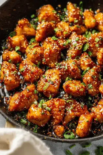 Honey Garlic Chicken Bites