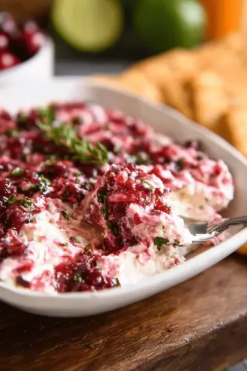 Cranberry-Jalapeno Cream Cheese Dip