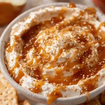 Cream Cheese Caramel Apple Dip