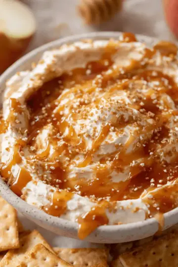 Cream Cheese Caramel Apple Dip