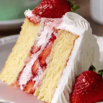 Strawberry Cream Cake