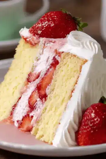 Strawberry Cream Cake