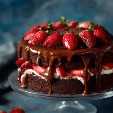 Strawberry Chocolate Cake