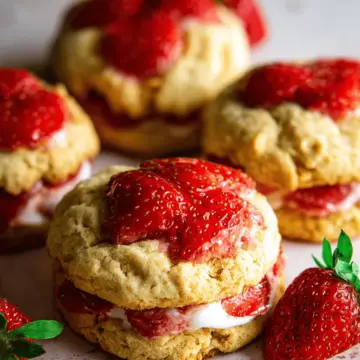 Strawberry Shortcake Cookies