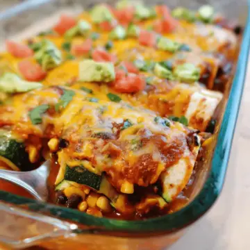 Zucchini Enchiladas