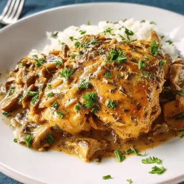 Slow Cooker Chicken and Gravy