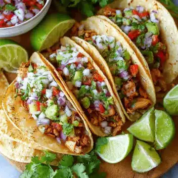 Easy Chicken Tacos
