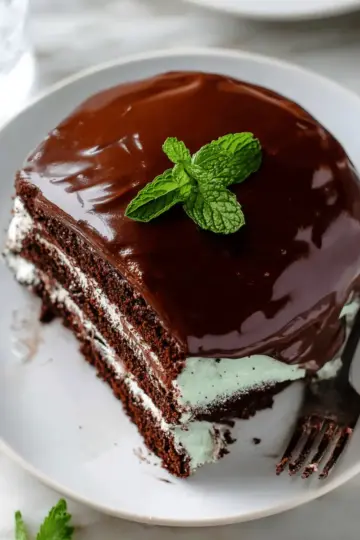 Mint Chocolate Cake