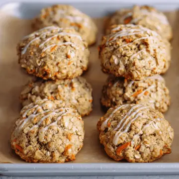 Healthy Oatmeal Cookies (with Apple and Carrot)