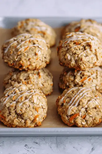 Healthy Oatmeal Cookies (with Apple and Carrot)