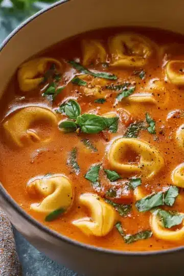 Tomato Tortellini Soup